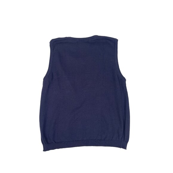 Dockers Khakiware Men's Dark Blue V Collar Vest Sz M - NWT - Picture 2 of 9